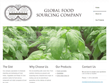 Tablet Screenshot of columbusfoodsourcing.com